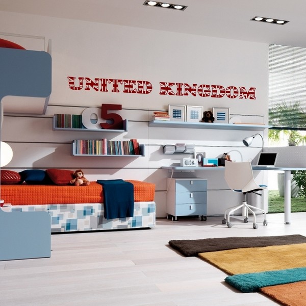 Exemple de stickers muraux: United Kingdom